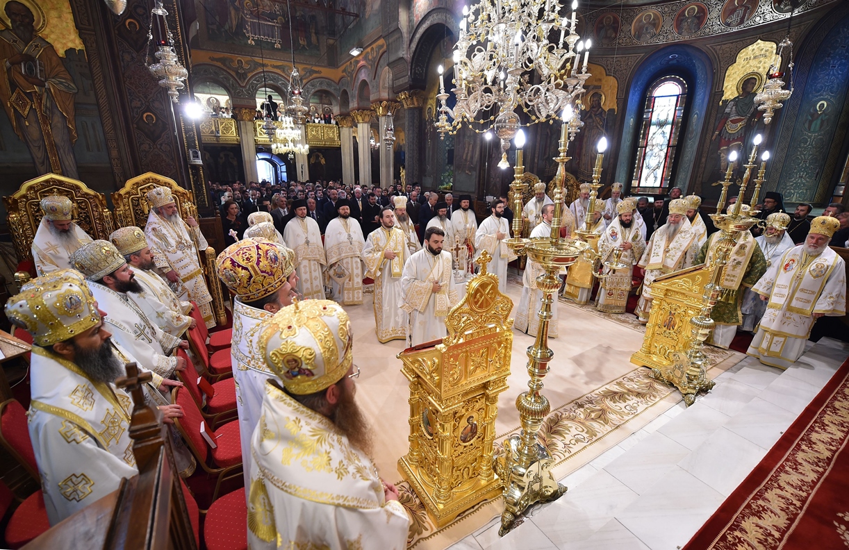 Te Deum Service at the Patriarchal Cathedral in Bucharest