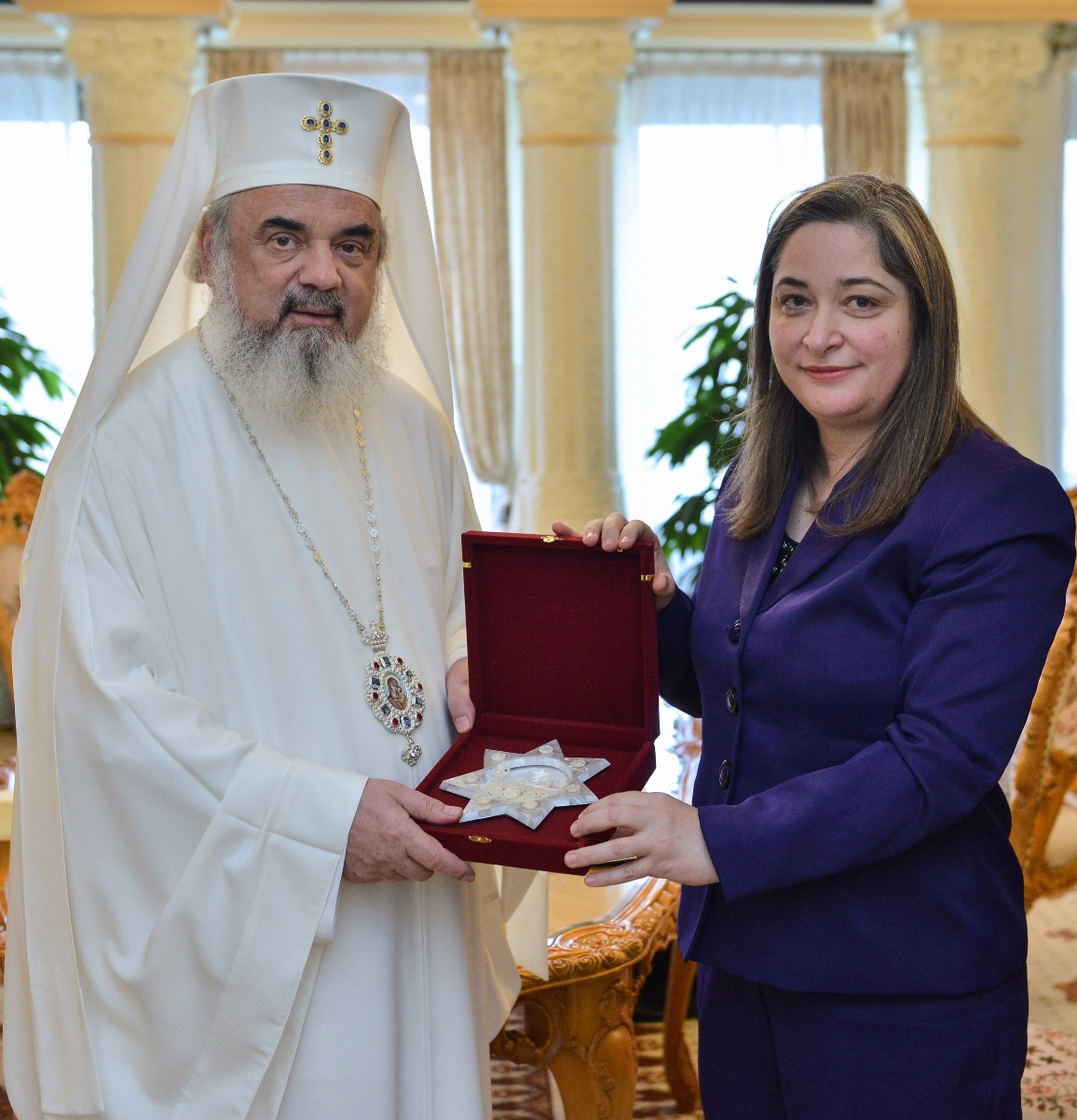The Palestinian Tourism Minister visited the Romanian Patriarchate