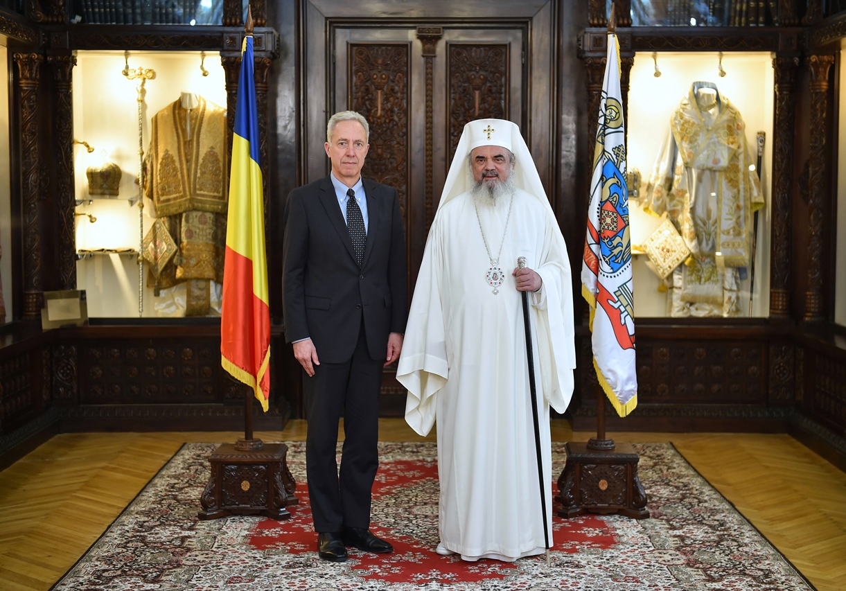 The United States Ambassador to Romania in presentation visit at the Romanian Patriarchate