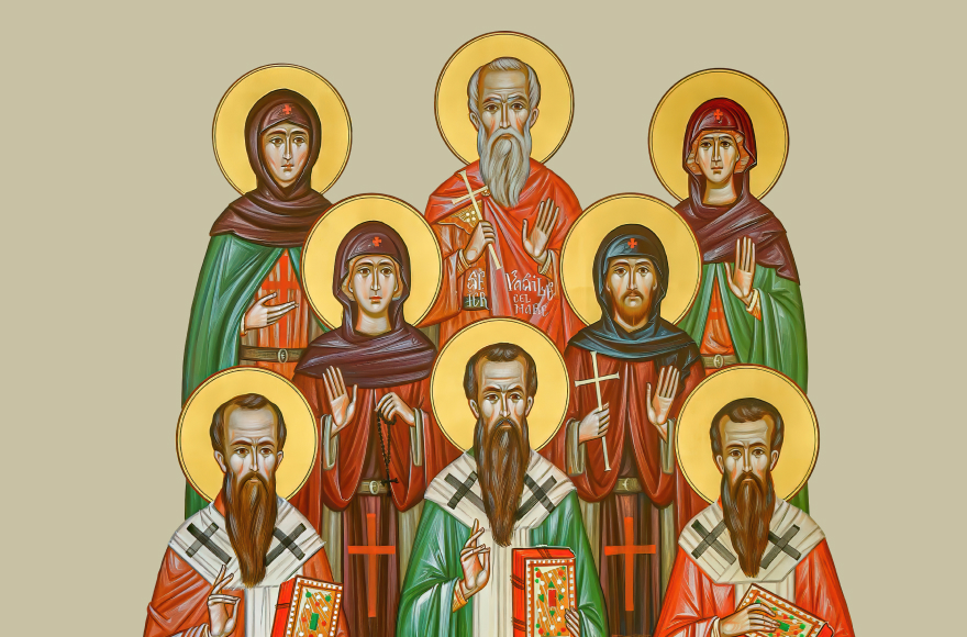 Anul omagial al pastorației familiei creștine și Anul comemorativ al sfintelor femei din calendar - Familia Sf. Vasile cel Mare
